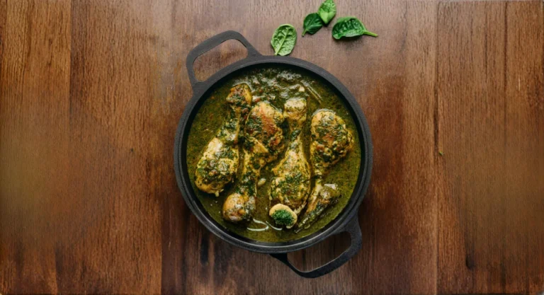 Palak Chicken (Chicken Saag)